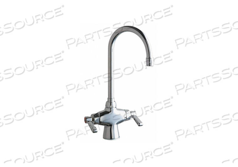 GOOSENECK CHROME CHICAGO FAUCETS 50 by Chicago Faucets