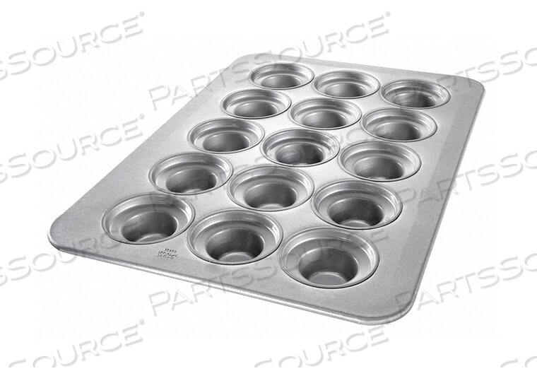 LARGE CROWN MUFFIN PAN 24 MOULDS by Chicago Metallic