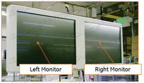 LEFT AND RIGHT MONITOR UPGRADE SET, 19 IN by OEC Medical Systems (GE Healthcare)