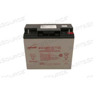 BATTERY, LEAD ACID, 18 AH, 12 V, NUT AND BOLT by ENERSYS