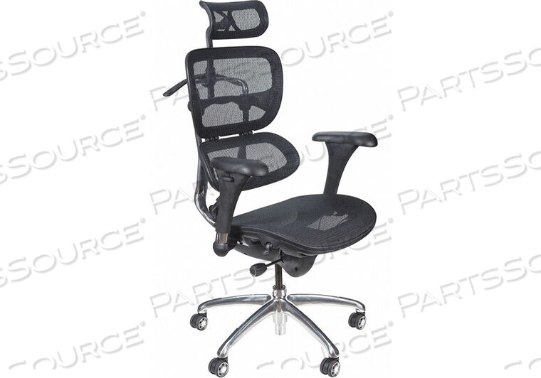 TASK CHAIR MESH BLACK 18 TO 21 SEAT HT by Balt