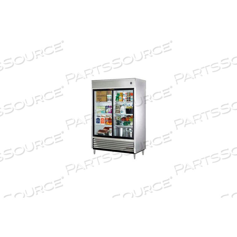 TSD-47G-LD REACH IN REFRIGERATOR 47 CU. FT. STAINLESS STEEL by True Food Service Equipment