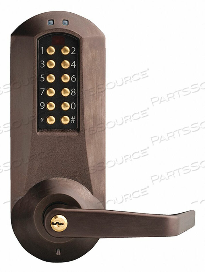 ELECTRONIC LOCKS 5000 MORTISE 2-1/8 IN.D by Kaba