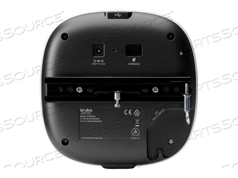HPE ARUBA AP-505 (US), CAMPUS, WIRELESS ACCESS POINT, BLUETOOTH 5.0, BLUETOOTH, WI-FI 6, 2.4 GHZ, 5 GHZ, IN-CEILING by HP (Hewlett-Packard) HPE ARUBA AP-505 (US), CAMPUS, WIRELESS ACCESS POINT, BLUETOOTH 5.0, BLUETOOTH, WI-FI 6, 2.4 GHZ, 5 GHZ, IN-CEILING by HP (Hewlett-Packard)