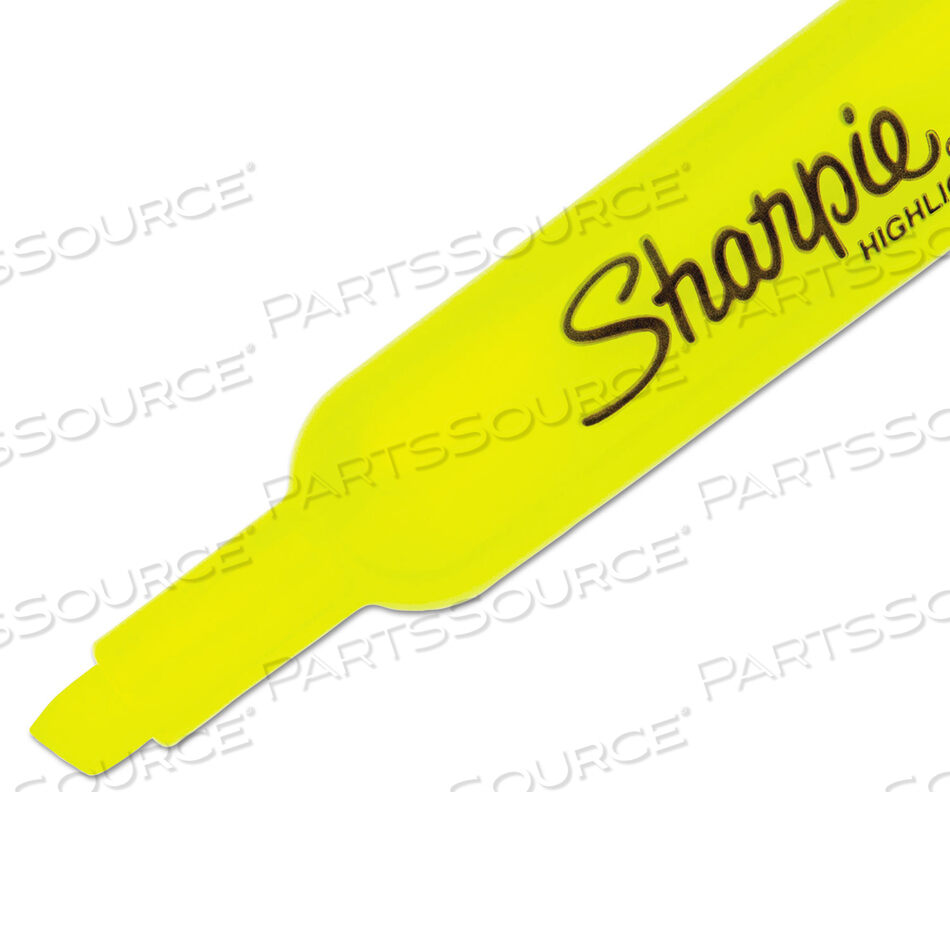 HIGHLIGHTER TANK YLW CHISEL PK12 by Sharpie
