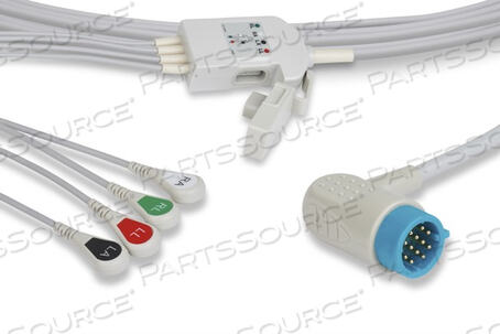 12 LEAD 5 FT ECG CABLE 