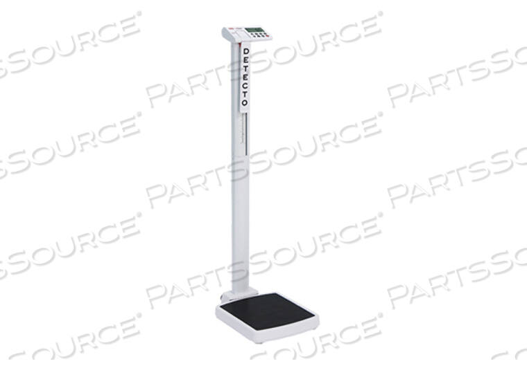 SOLO DIGITAL EYE-LEVEL PHYSICIAN SCALE, 550 LB X 0.2 LB/250 KG X 0.1 KG by Detecto Scale / Cardinal Scale