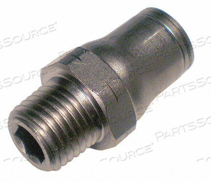 CONNECTOR TUBE 1/4 IN. THREAD 1/8 IN. by Legris