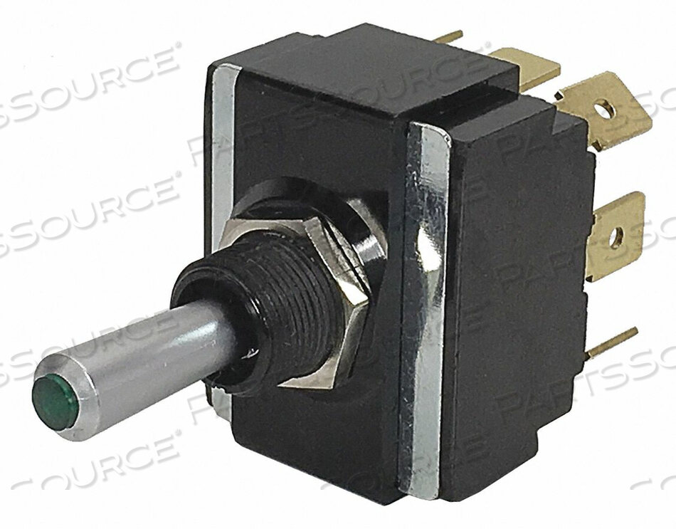 TOGGLE SWITCH DPDT 20A @ 12V QUIKCONNCT by Carling Technologies