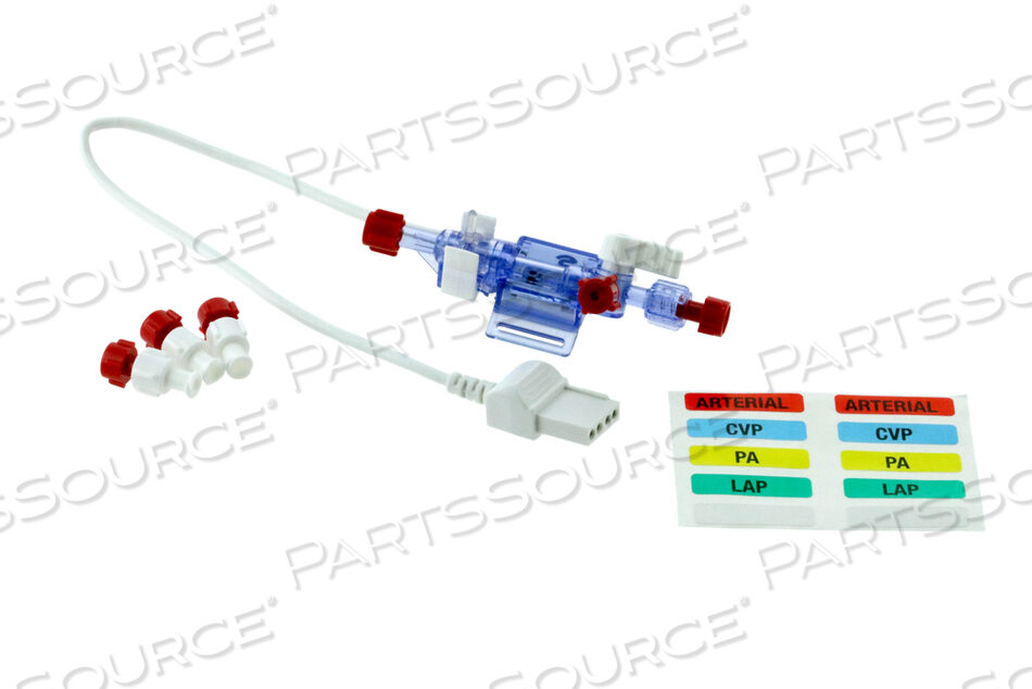 DISPOSABLE IBP TRANSDUCER WITH INTEGRAL STOPCOCK AND FLUSH DEVICE, STAND ALONE by Midmark Corp.