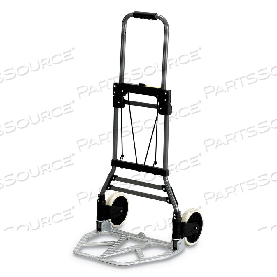 STOW-AWAY COLLAPSIBLE MEDIUM HAND TRUCK, 275 LB CAPACITY, 19 X 17.75 X 38.75, ALUMINUM by Safco