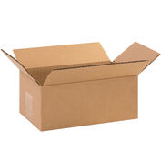CORRUGATED BOXES, 10" X 6" X 4", KRAFT, 25/BUNDLE by BOX Partners (Box Acquisitions, LLC)