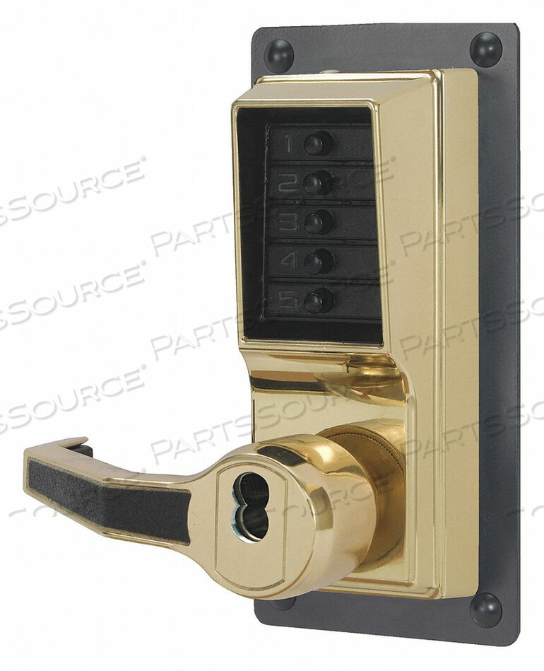 PUSH BUTTON LOCKSET 1000 RIGHT LEVER by Kaba