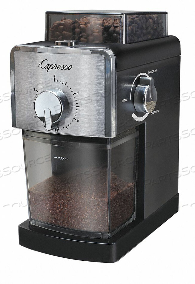 COFFEE GRINDER BLACK CAPACITY 0.5 LB. by Capresso