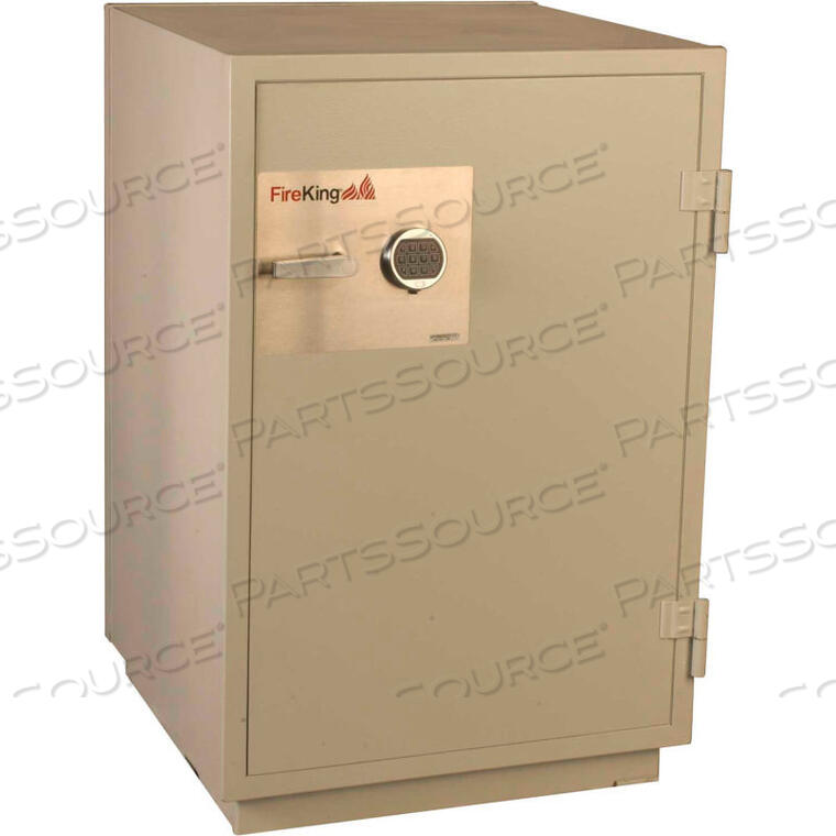 DATA SAFE DM3420-3, 3-HOUR FIRE/IMPACT RATING 32-1/16 X 31 X 49-1/16 PLATINUM FINISH by Fire King