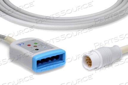 2.7M 5 LEAD ECG TRUNK CABLE 