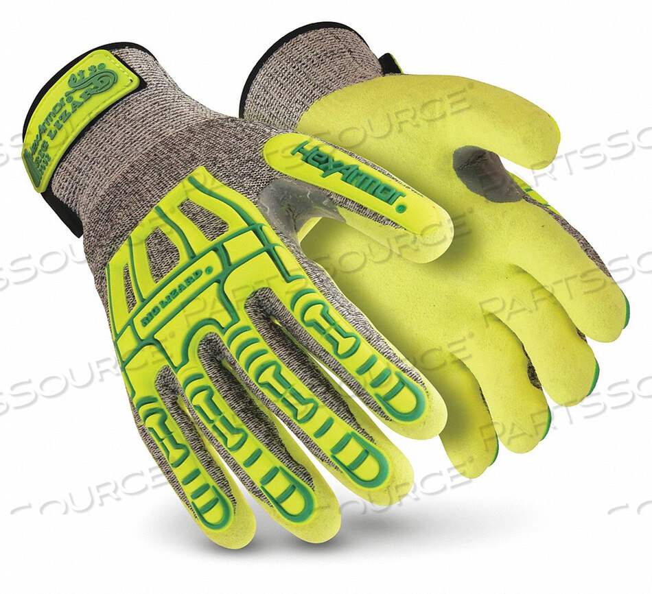 CUT RESIST GLOVES PADDED PALM SIZE L PR by HexArmor