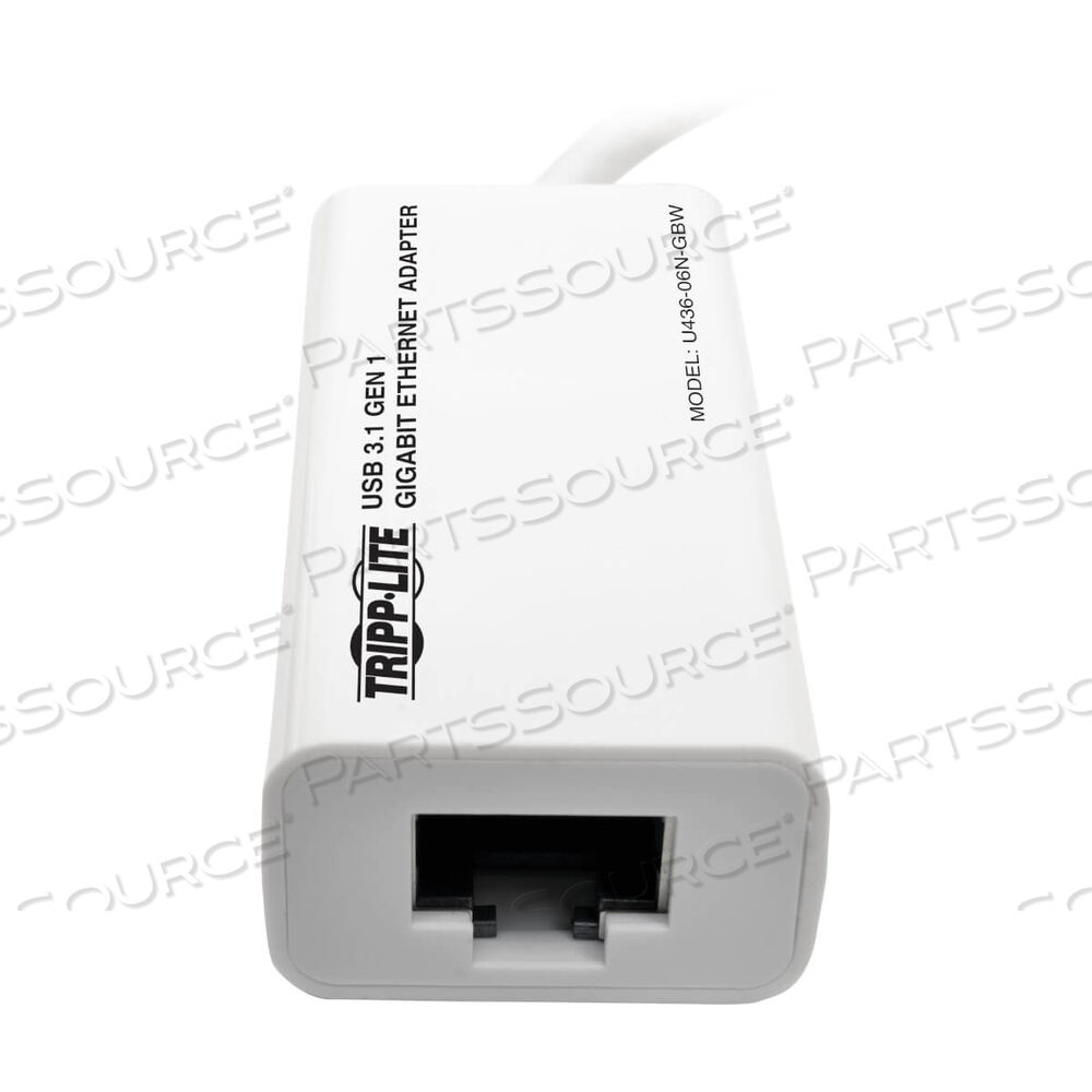 USB 3.1 GEN 1 TYPE-C USB-C GIG ETHERNET ADAPTER 10/100/1000MBPS by Tripp Lite