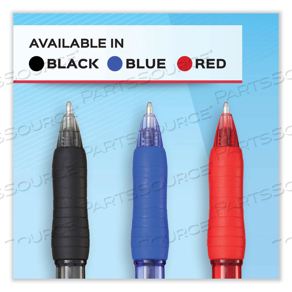 PROFILE BALLPOINT PEN, RETRACTABLE, MEDIUM 1 MM, BLUE INK, TRANSLUCENT BLUE BARREL by Paper Mate PROFILE BALLPOINT PEN, RETRACTABLE, MEDIUM 1 MM, BLUE INK, TRANSLUCENT BLUE BARREL by Paper Mate
