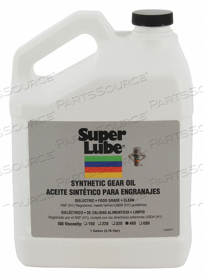 SYNTHETIC GEAR OIL ISO 460 1 GAL. by Super Lube