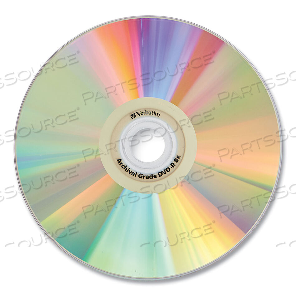 ULTRALIFE GOLD ARCHIVAL GRADE DVD-R, 4.7 GB, 16X, SPINDLE, GOLD, 50/PACK by Verbatim