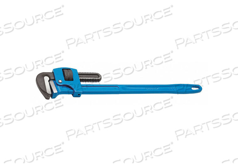 STRAIGHT PIPE WRENCH 4 JAW CAPACITY by Gedore