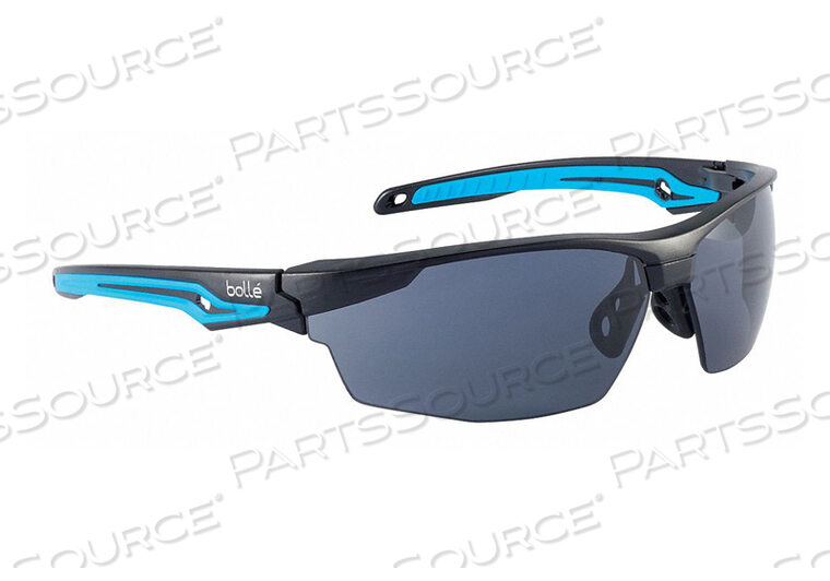 SAFETY GLASSES SMOKE LENS WRAPAROUND by Bolle Safety
