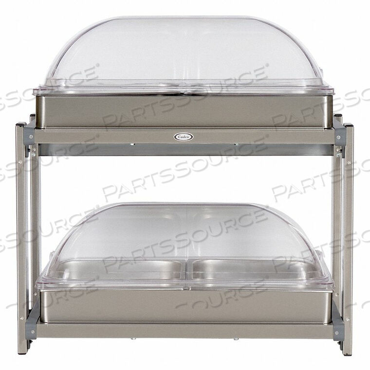 BUFFET SERVER W/ROLLTOP LIDS MULTI-LEVEL by Cadco