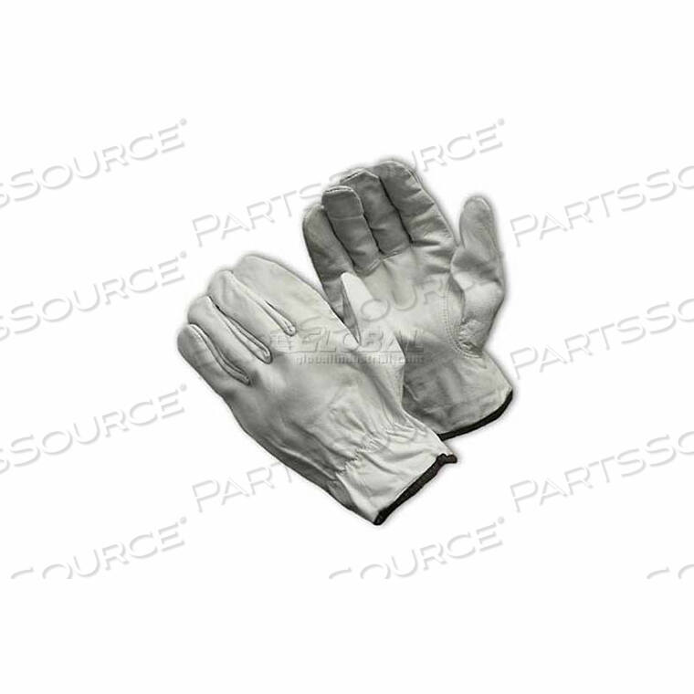GLOVES, DRIVERS; GOATSKIN LEATHER; NATURAL; MEDIUM by Protective Industrial Products