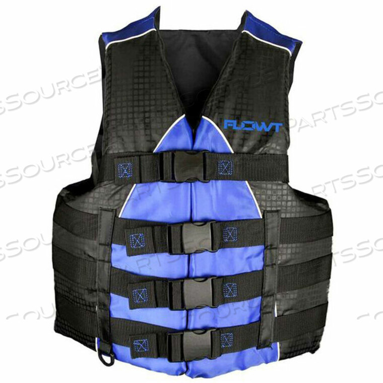 EXTREME SPORT LIFE VEST, BLUE, X-SMALL by Flowt
