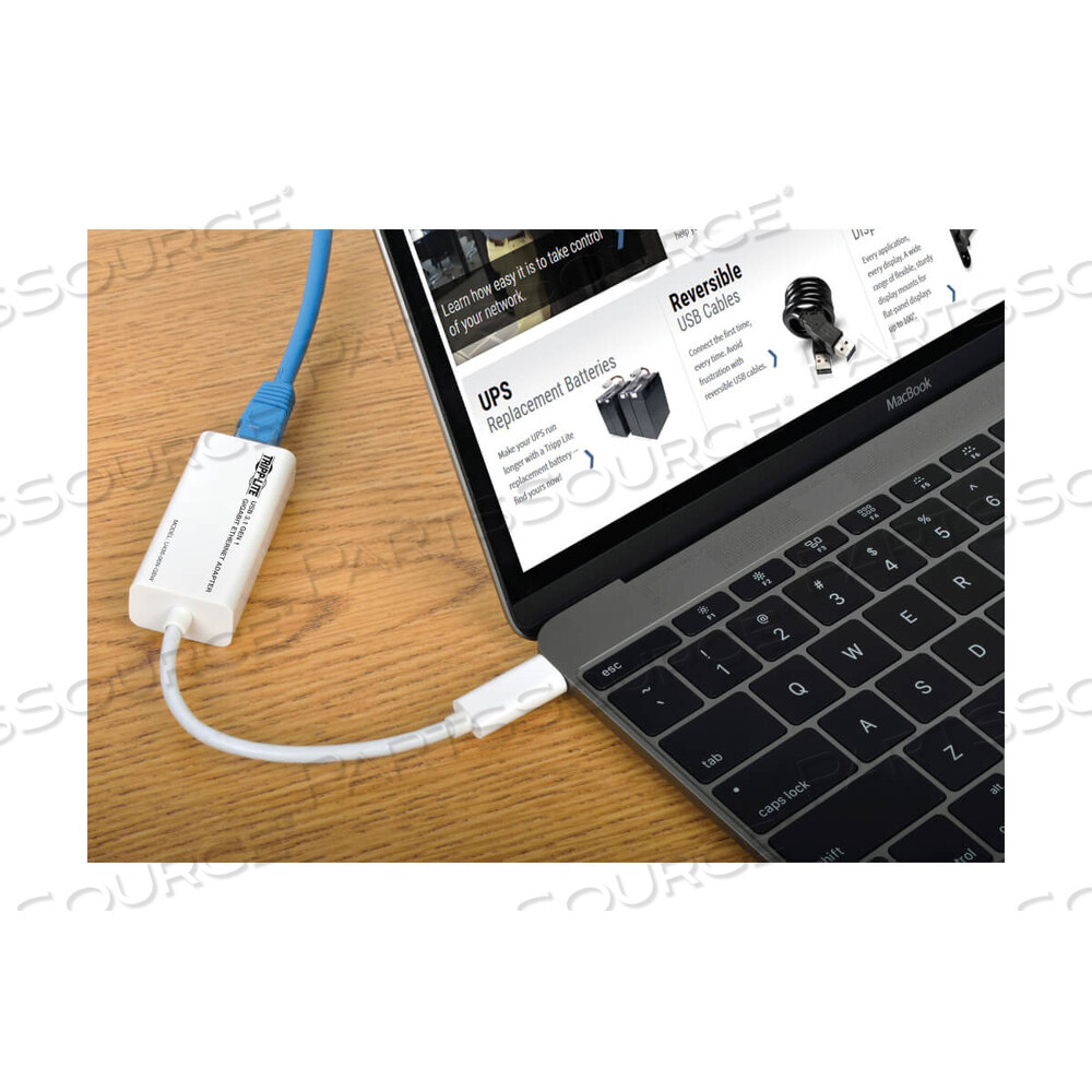 USB 3.1 GEN 1 TYPE-C USB-C GIG ETHERNET ADAPTER 10/100/1000MBPS by Tripp Lite