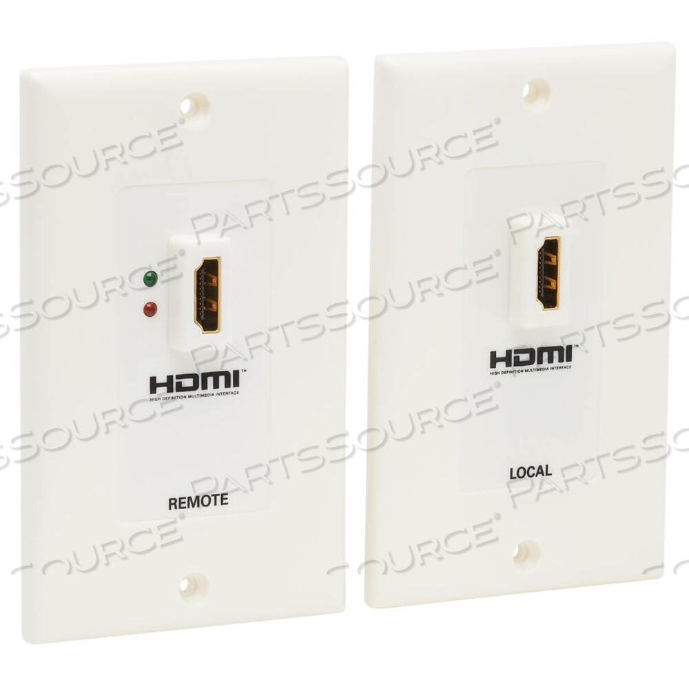 HDMI OVER CAT5 CAT6 WALL PLATE EXTENDER TRANSMITTER RECEIVER TAA by Tripp Lite