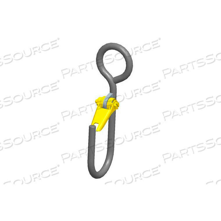 5/16" ALLOY LATCHING J-HOOK, STYLE B 230 LB. CAPACITY by Machining & Welding By Olsen, Inc.