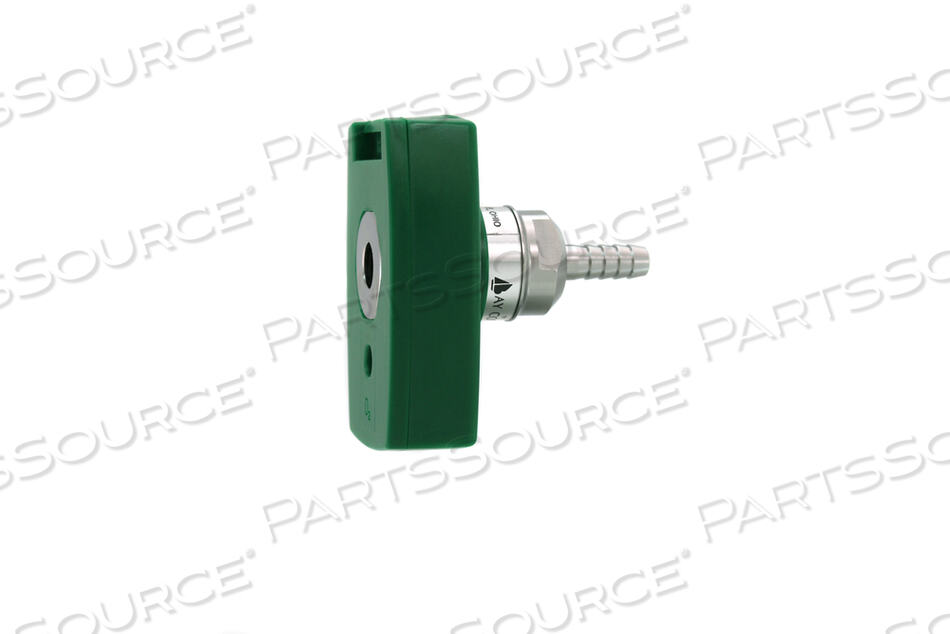 QUICK CONNECT COUPLER, 1/4 IN HOSE BARB X FEMALE, OXYGEN, GREEN by Bay Corporation