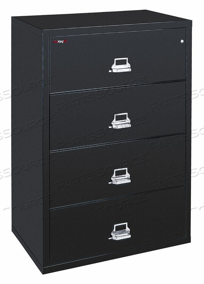 LATERAL FILE 4 DRAWER 31-3/16 IN W by Fire King
