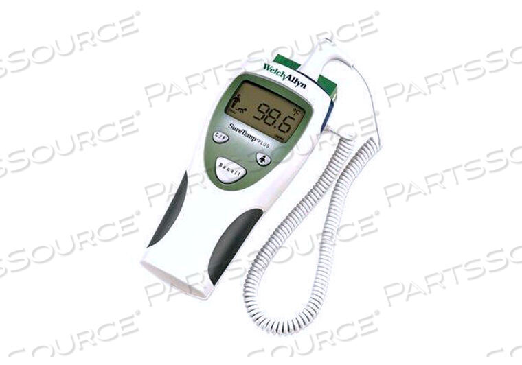 SURETEMP PLUS 690 HANDHELD ELECTRONIC THERMOMETER, 4FT RED RECTAL PROBE by Welch Allyn Inc.