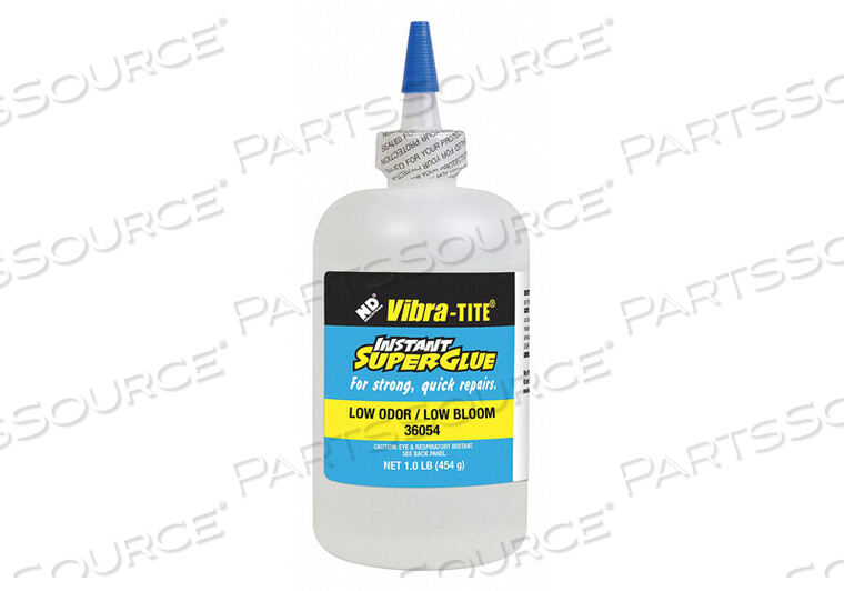 INSTANT ADHESIVE CLEAR BOTTLE 1 LB. by Vibra-Tite