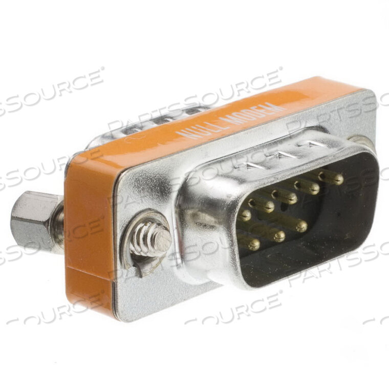 MINI NULL MODEM ADAPTER, DB9 MALE TO DB9 MALE by CableWholesale