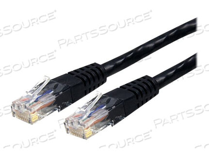 15FT BLACK CAT6 ETHERNET CABLE DELIVERS MULTI GIGABIT 1/2.5/5GBPS & 10GBPS UP TO by StarTech.com Ltd.