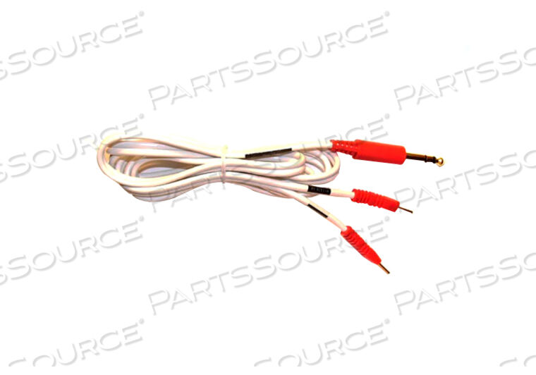 72" ELECTROTHERAPY LEAD WIRE - RED by Dynatronics