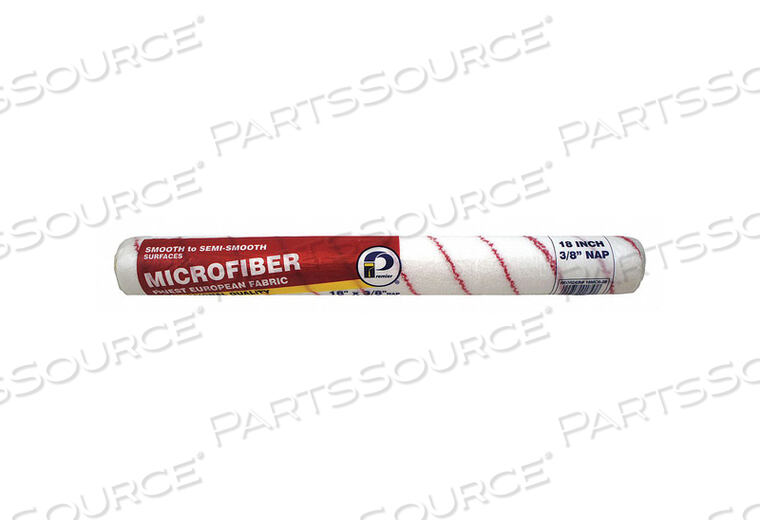 MICROFIBER ROLLER 18 IN L 3/8 IN NAP by Premier