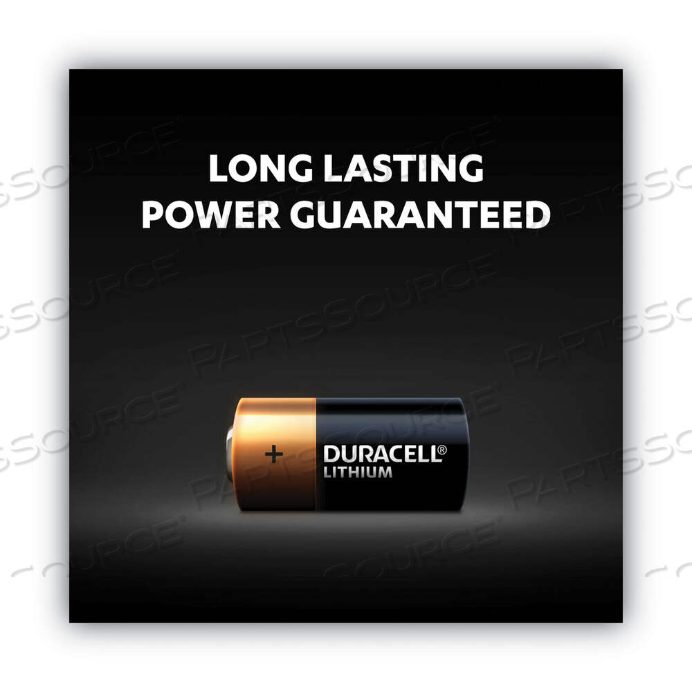 BATTERY, 123, LITHIUM, 3V, 1550 MAH by Duracell