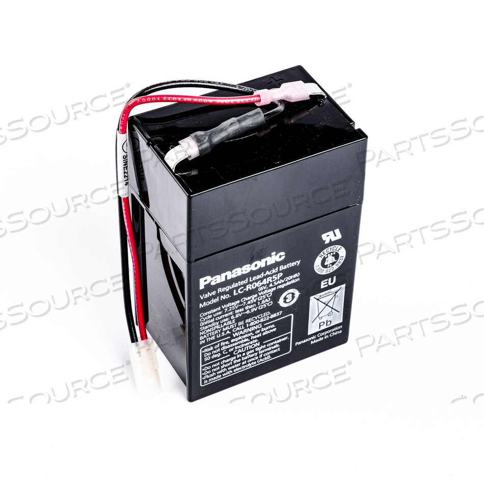 1504-3505-000 Datex-Ohmeda BATTERY, SEALED LEAD ACID, 6V, 4.5 AH :  PartsSource : PartsSource - Healthcare Products and Solutions