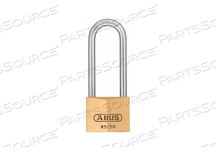 KEYED PADLOCK 1 7/64 IN RECTANGLE GOLD by Abus
