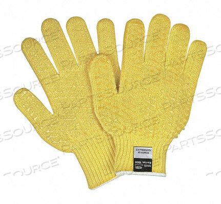 CUT RESISTANT GLOVES A2 M YELLOW PK12 by MCR Safety