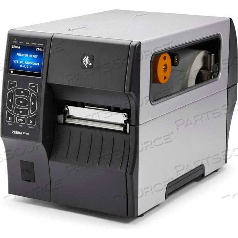 ZT41042-T210000Z Zebra Technologies, Inc. ZT410 THERMAL/THERMAL TRANSFER BARCODE PRINTER W/CUTTER, 4.09" PRINT WIDTH, 203 : PartsSource : PartsSource - Healthcare Products and