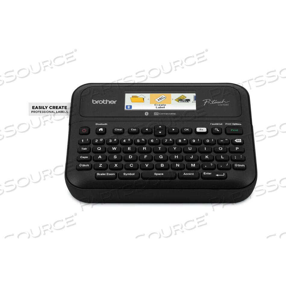 P-TOUCH BUSINESS PROFESSIONAL CONNECTED LABEL MAKER, 30 MM/S PRINT SPEED, 10.2 X 4.8 X 12.6 by Brother