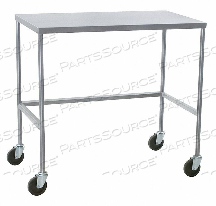 MOBILE INSTRUMENT TABLE SS 58X24X34 by Eagle Group