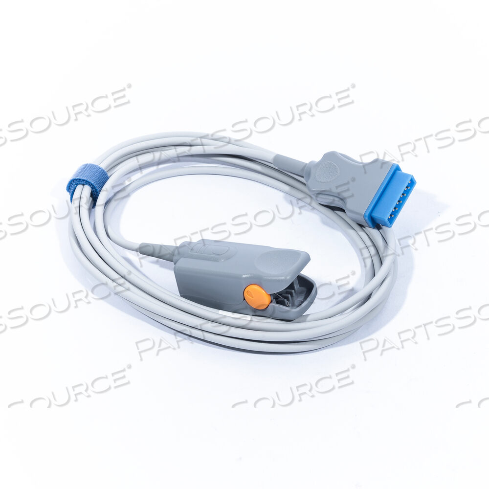 DIRECT-CONNECT SPO2 SENSOR, 4 MM, TPU JACKET, GRAY, ADULT, MEETS ISO 80601 -2-61, IEC 60601-1, IEC 60601 -1-2, ISO 10993-1, ISO 10993-5, ISO 1099 