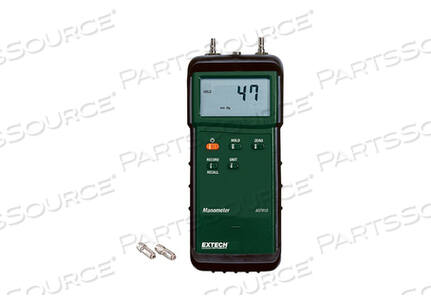 HEAVY DUTY DIFFERENTIAL PRESSURE MANOMETER by Extech Instruments
